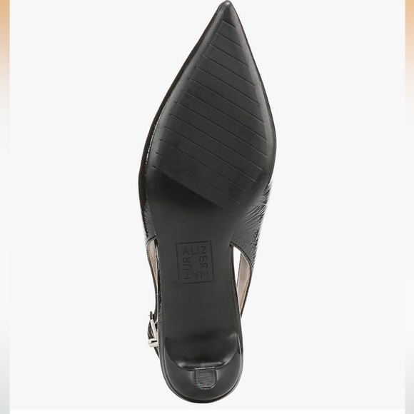 Naturalizer Black Slingback kitten Heels Nicolette Pump - Picture 6 of 12